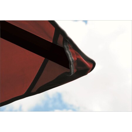 Superherostuff 14 sq. ft. Sundura Replacement Canopy for 14 sq. ft.  Gazebo, Maroon PA3192915